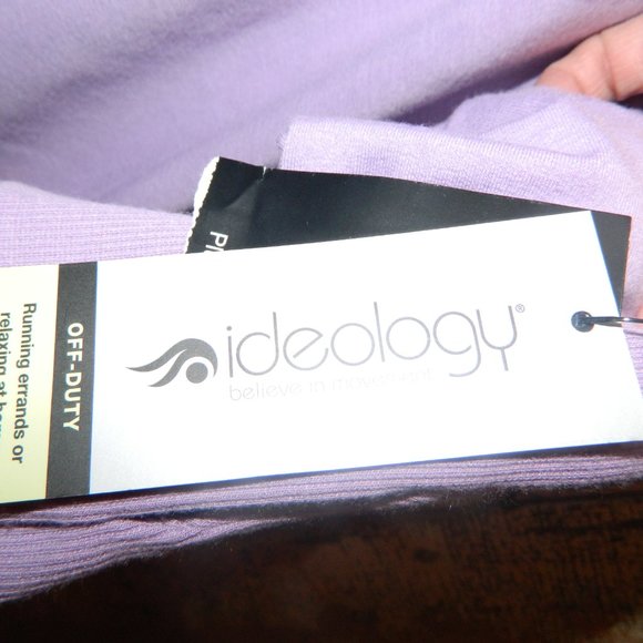 Ideology Lilac OFF DUTY Open Front Cardigan Size 1X (A-10) - Picture 2 of 5
